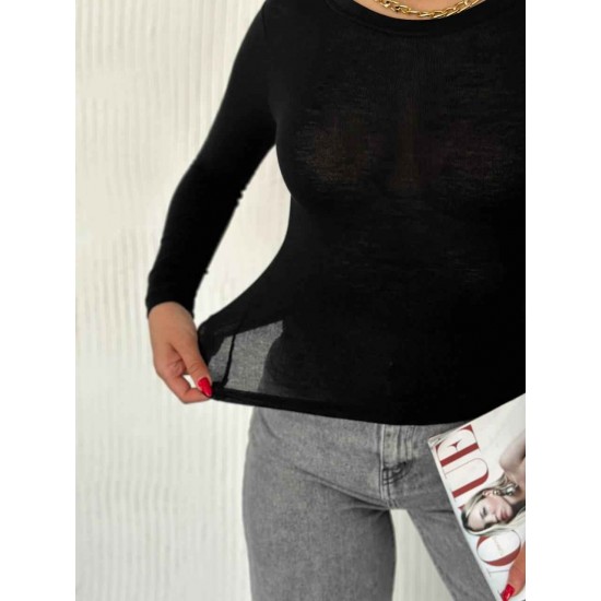 183311 TOPTAN SİYAH BLUZ