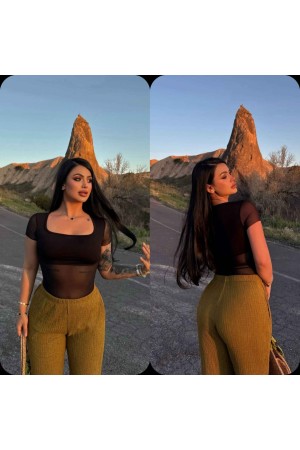 183314 TOPTAN SİYAH BLUZ