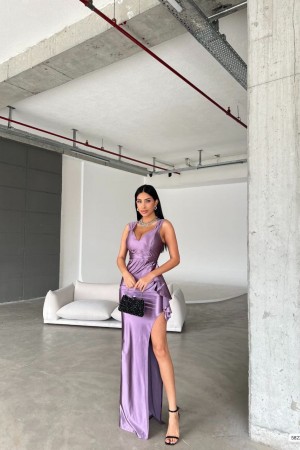 183348 TOPTAN LİLA ABİYE