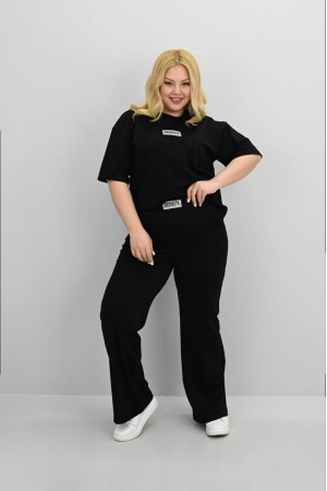 183390 TOPTAN SİYAH EŞOFMAN TAKIM