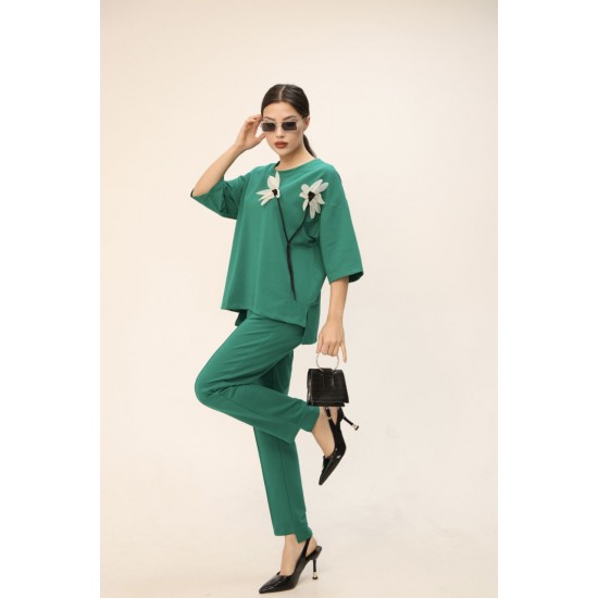 183402 TOPTAN YEŞİL EŞOFMAN TAKIM