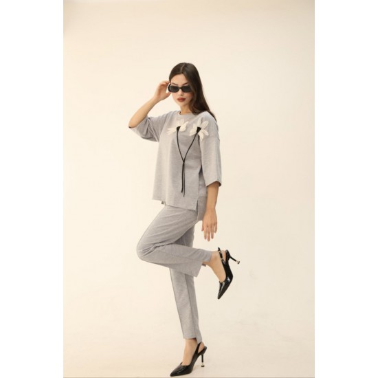 183403 TOPTAN GRİ EŞOFMAN TAKIM