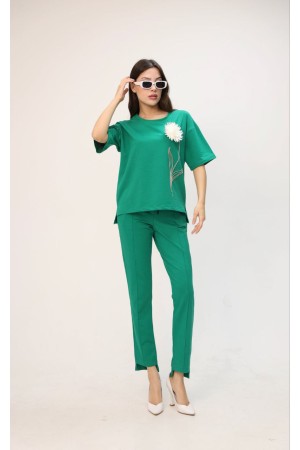 183415 TOPTAN YEŞİL EŞOFMAN TAKIM