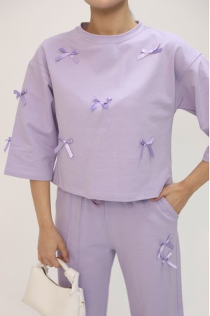 183422 TOPTAN LİLA EŞOFMAN TAKIM