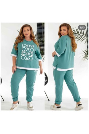 183427 TOPTAN YEŞİL EŞOFMAN TAKIM