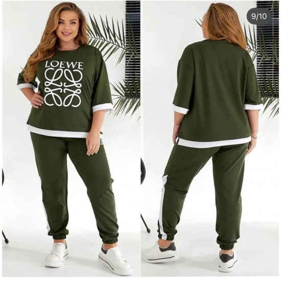 183430 TOPTAN HAKİ EŞOFMAN TAKIM