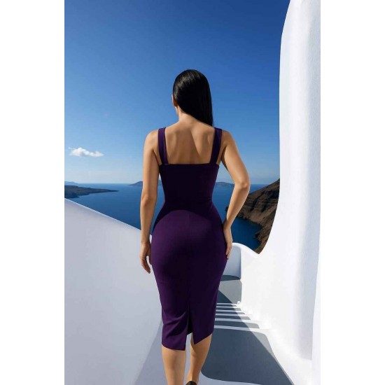 183469 TOPTAN MOR ELBİSE