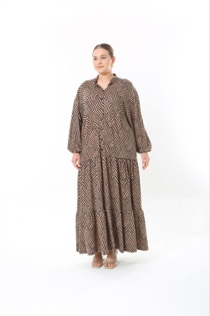 183491 patterned DRESS