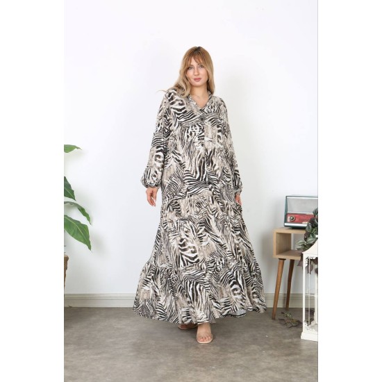 183495 patterned DRESS