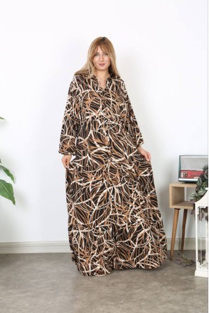 183498 TOPTAN DESENLİ ELBİSE