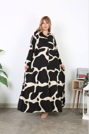 183500 TOPTAN DESENLİ ELBİSE