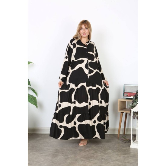 183500 patterned DRESS