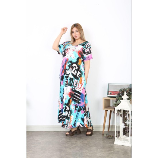 183513 patterned DRESS