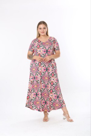 183518 patterned DRESS