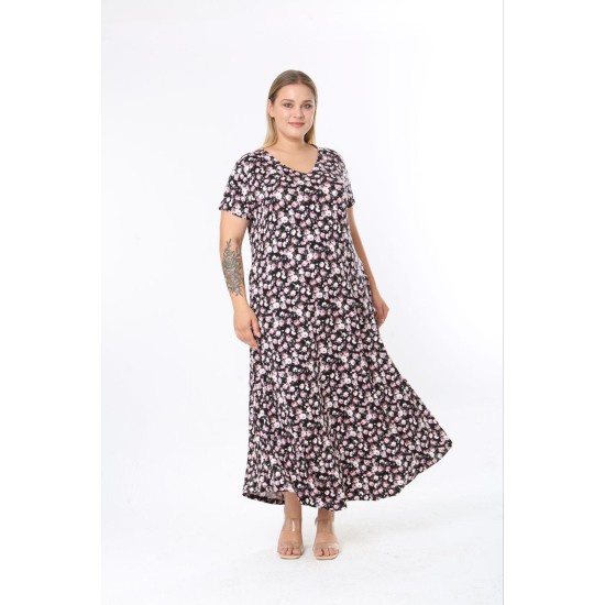 183519 patterned DRESS