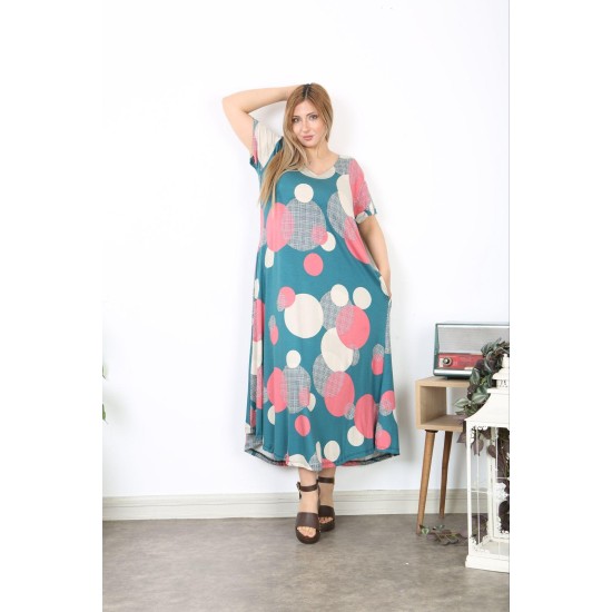 183520 patterned DRESS