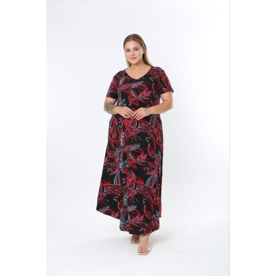 183523 Patterned DRESS
