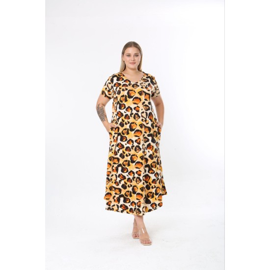 183524 patterned DRESS