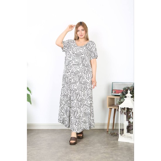183526 patterned DRESS