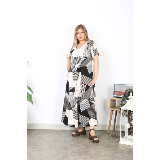 183538 patterned DRESS