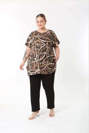 183551 TOPTAN DESENLİ BLUZ