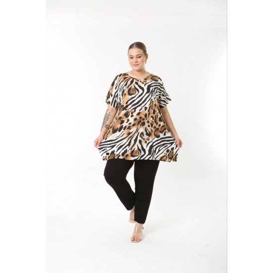 183552 TOPTAN DESENLİ BLUZ