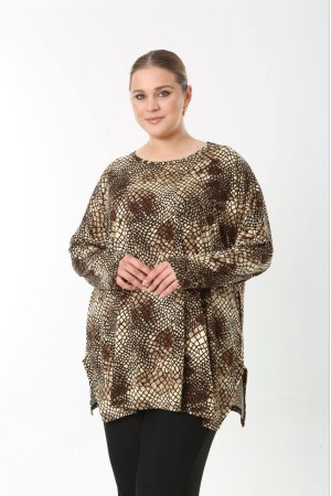 183553 TOPTAN DESENLİ BLUZ