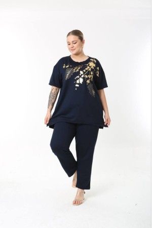 183561 TOPTAN LACİVERT PANTOLON TAKIM