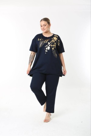 183561 TOPTAN LACİVERT PANTOLON TAKIM