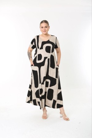 183563 patterned DRESS