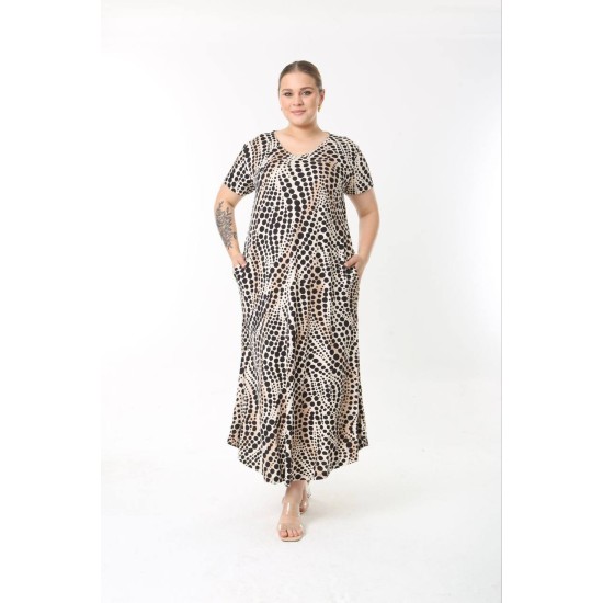 183564 patterned DRESS