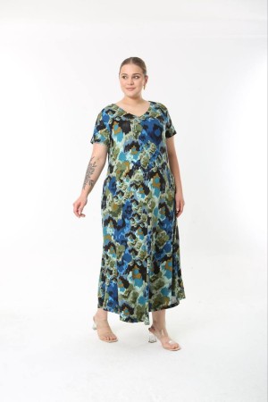 183567 patterned DRESS