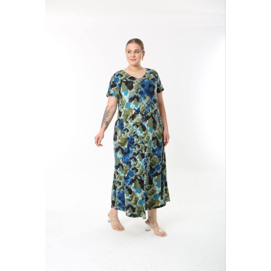 183567 patterned DRESS