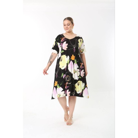 183569 patterned DRESS
