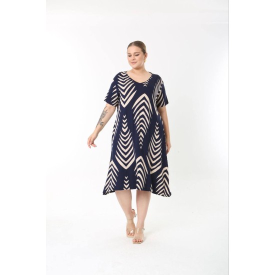 183570 patterned DRESS