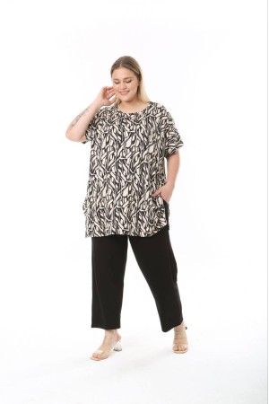 183572 TOPTAN DESENLİ BLUZ