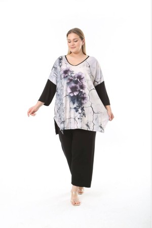 183579 TOPTAN DESENLİ BLUZ