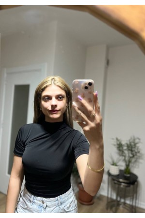 183634 TOPTAN SİYAH BLUZ