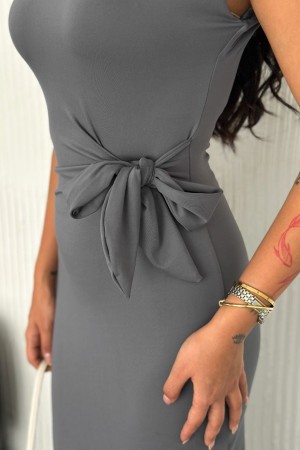 183933 Grey DRESS