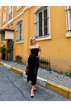 183972 TOPTAN SİYAH ABİYE