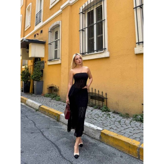 183972 black Evening dress