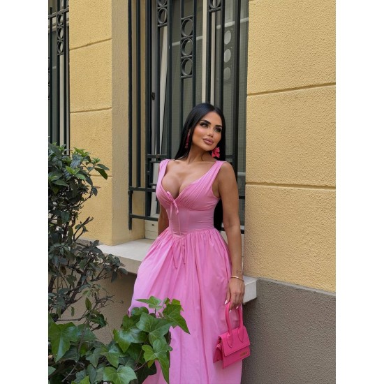 183976 pink DRESS