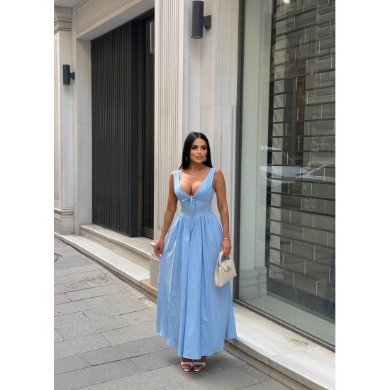 183978 bebe blue DRESS