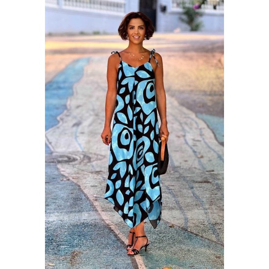 184074 patterned DRESS