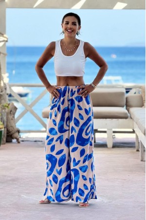 184075 TOPTAN DESENLİ PANTOLON