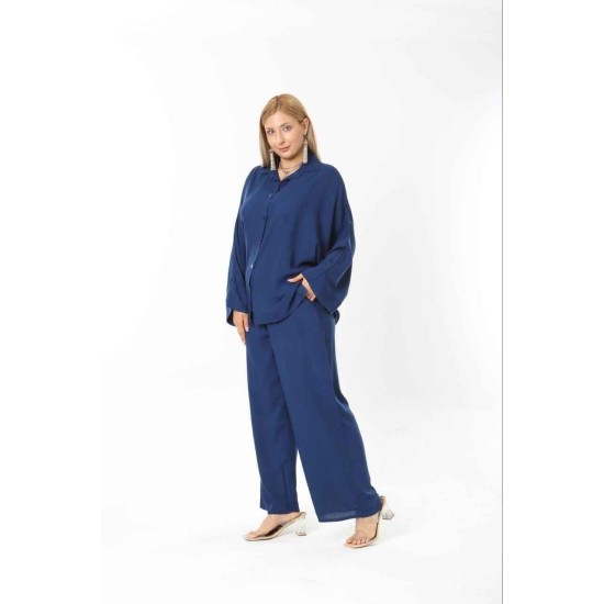 184121 TOPTAN LACİVERT PANTOLON TAKIM