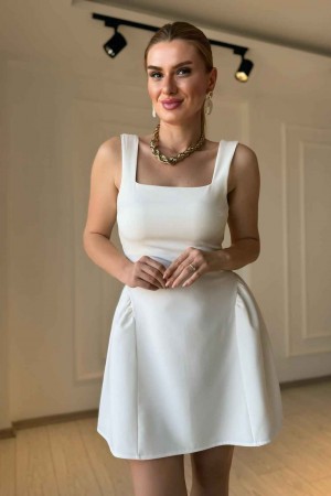 184158 WHITE "Evening dress"