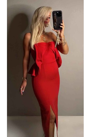 184160 KIRMIZI ABİYE