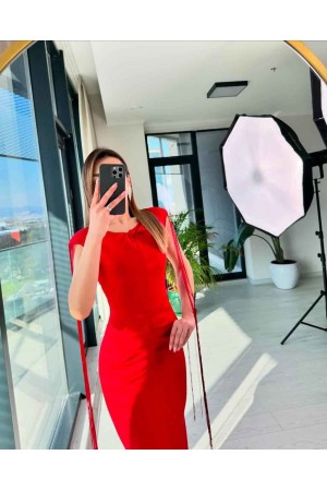 184184 KIRMIZI ABİYE