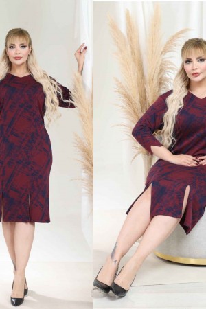 184186 Patterned DRESS